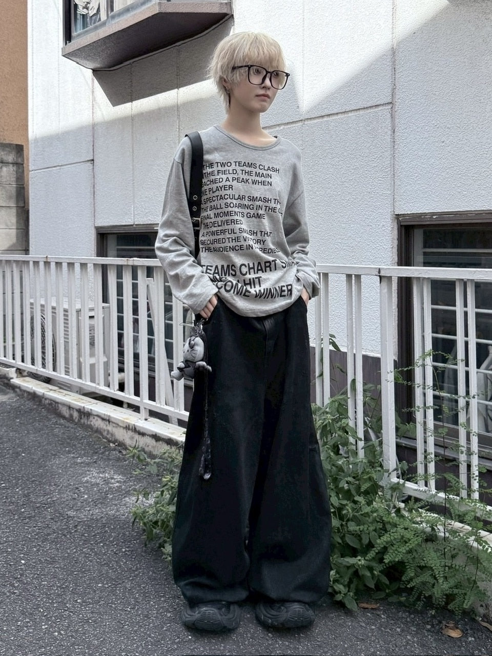 受注制【nmtc +】logo long sleeve / 【エヌエムティーシープラス】ロゴー長袖Ｔシャツ (4color)