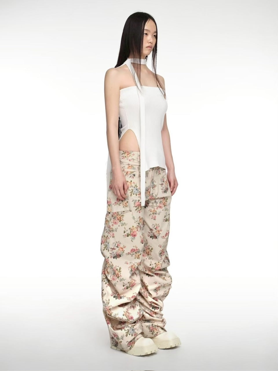 【NACHE】STRAP KNIT TANK TOP