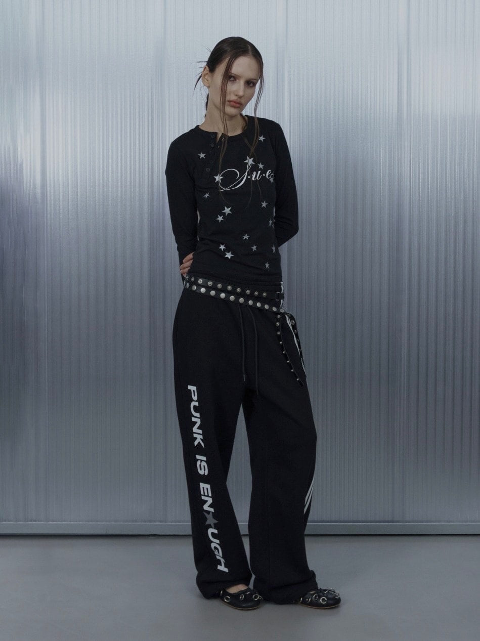 SETUP‐EXE】PUNK WAPPEN SWEATPANTS – PRESSING WEB SHOP