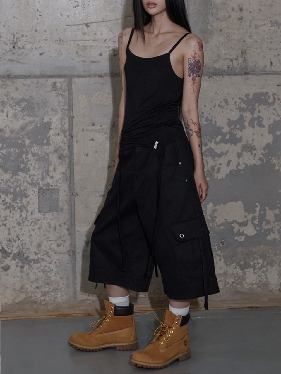 【FANCY CLUB】2-WAY STRAP SLEEVELESS / 【ファンシークラブ】ツーウェイストラップキャミソール