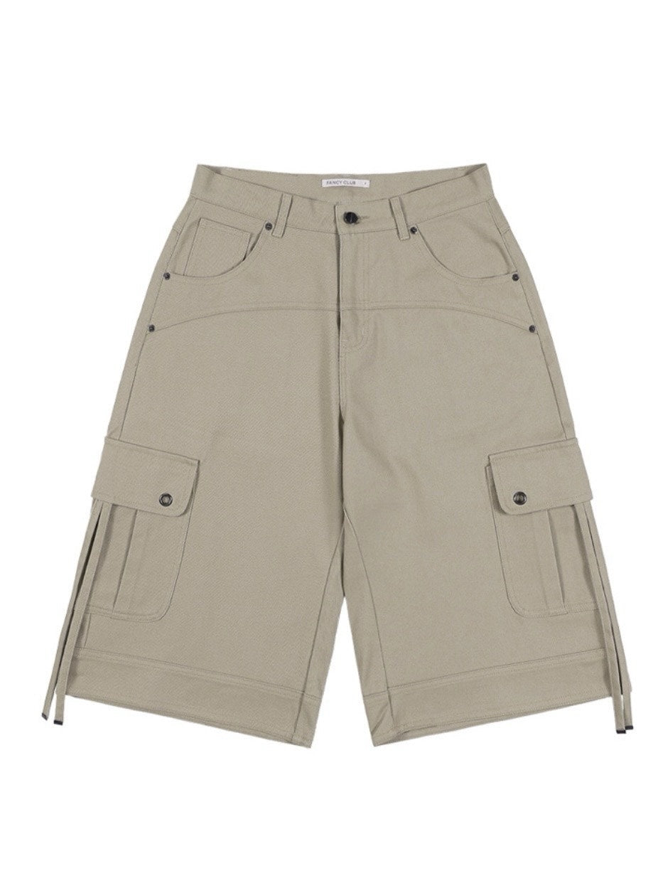 【FANCY CLUB】CROSS POCKET BERMUDA PANTS / 【ファンシークラブ】クロスポケットバミューダパンツ