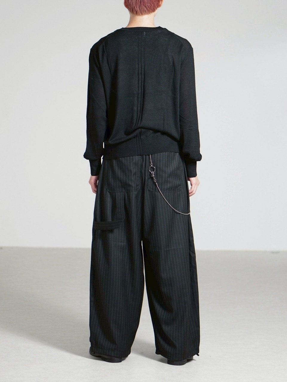 受注制【Chikashitsu +】wool blend cardigan / 【チカシツプラス】ウールブレンドカーディガン (2color)