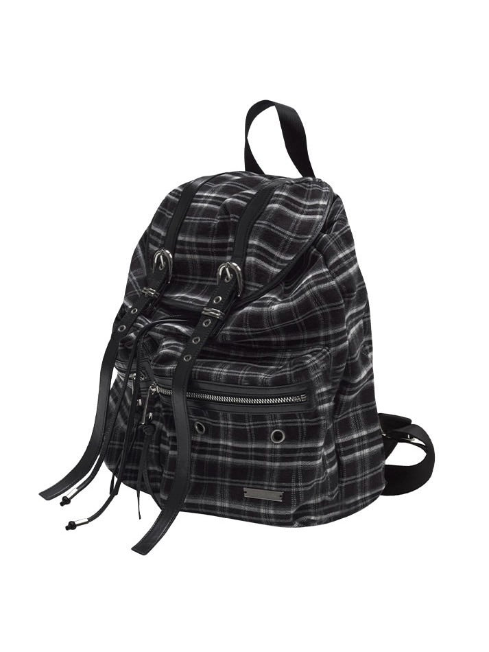 【NOT KNOWING】Double Belted Moto Backpack / 【ノットノーイング】ダブルベルトモトバックパック