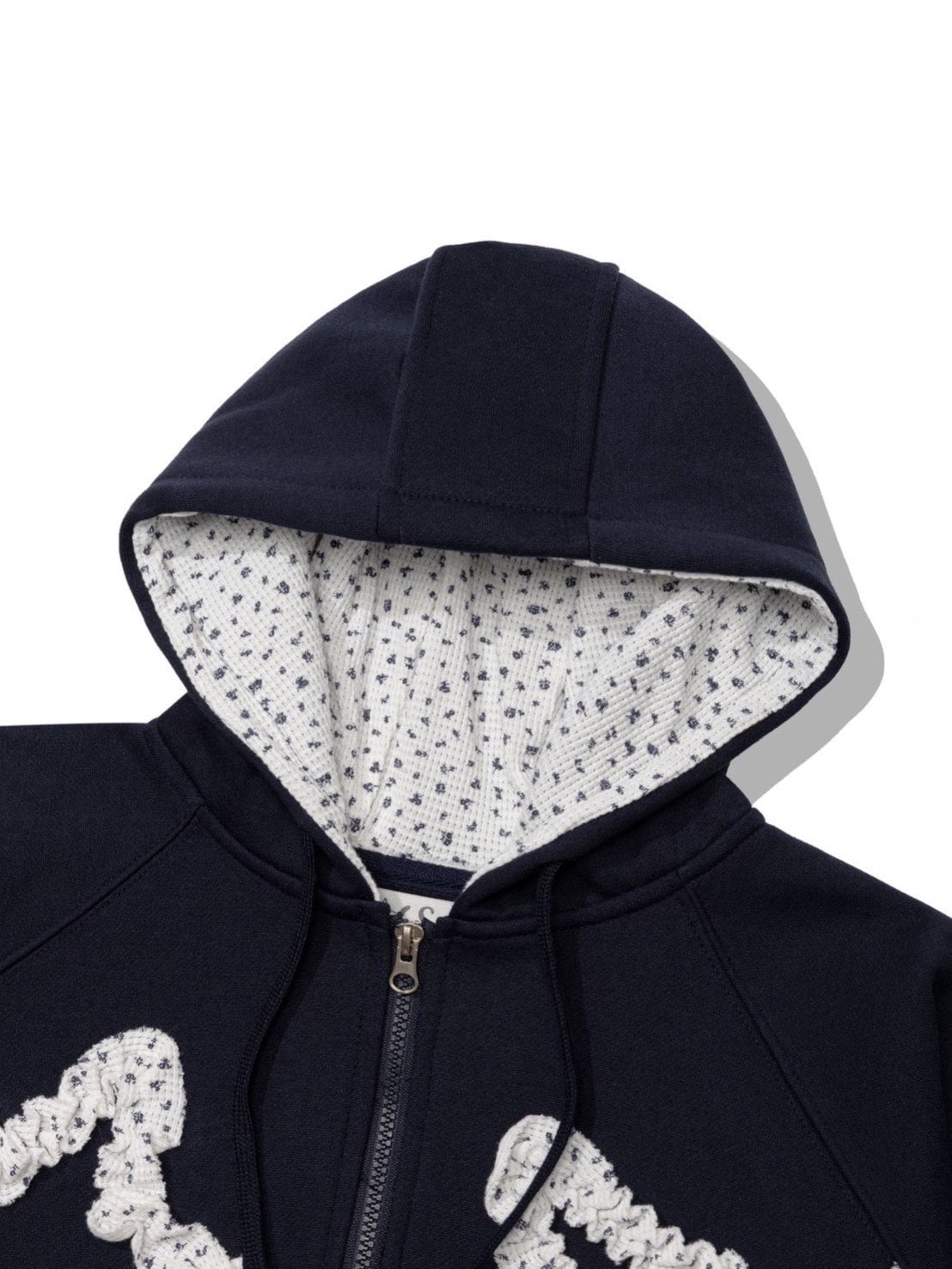 12/21 20:00 再販【Uglyshadow】FLOWER STAR HOODED ZIPUP