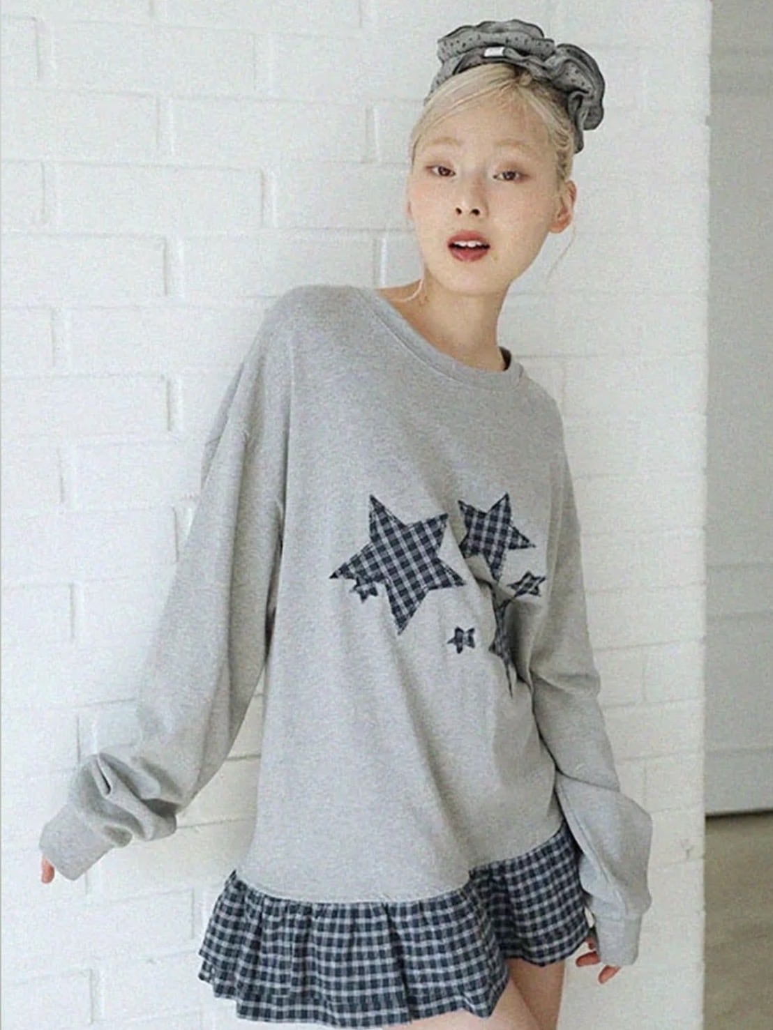 12/21 20:00 再販【Uglyshadow】FLOWER WAFFLE SCRUNCHIE