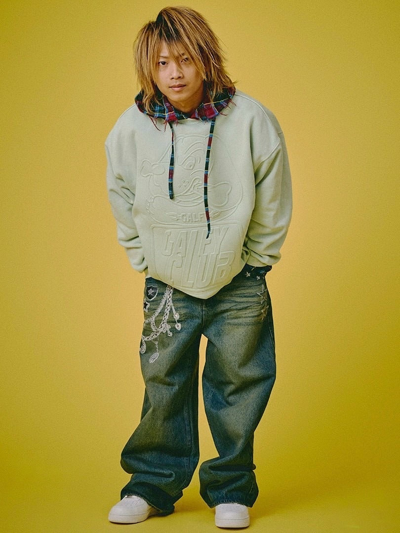 【GALFY】ジャラジャラギャル男デニム