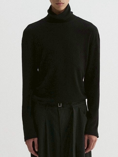 【DNSR】Knitted Turtleneck Long Sleeve