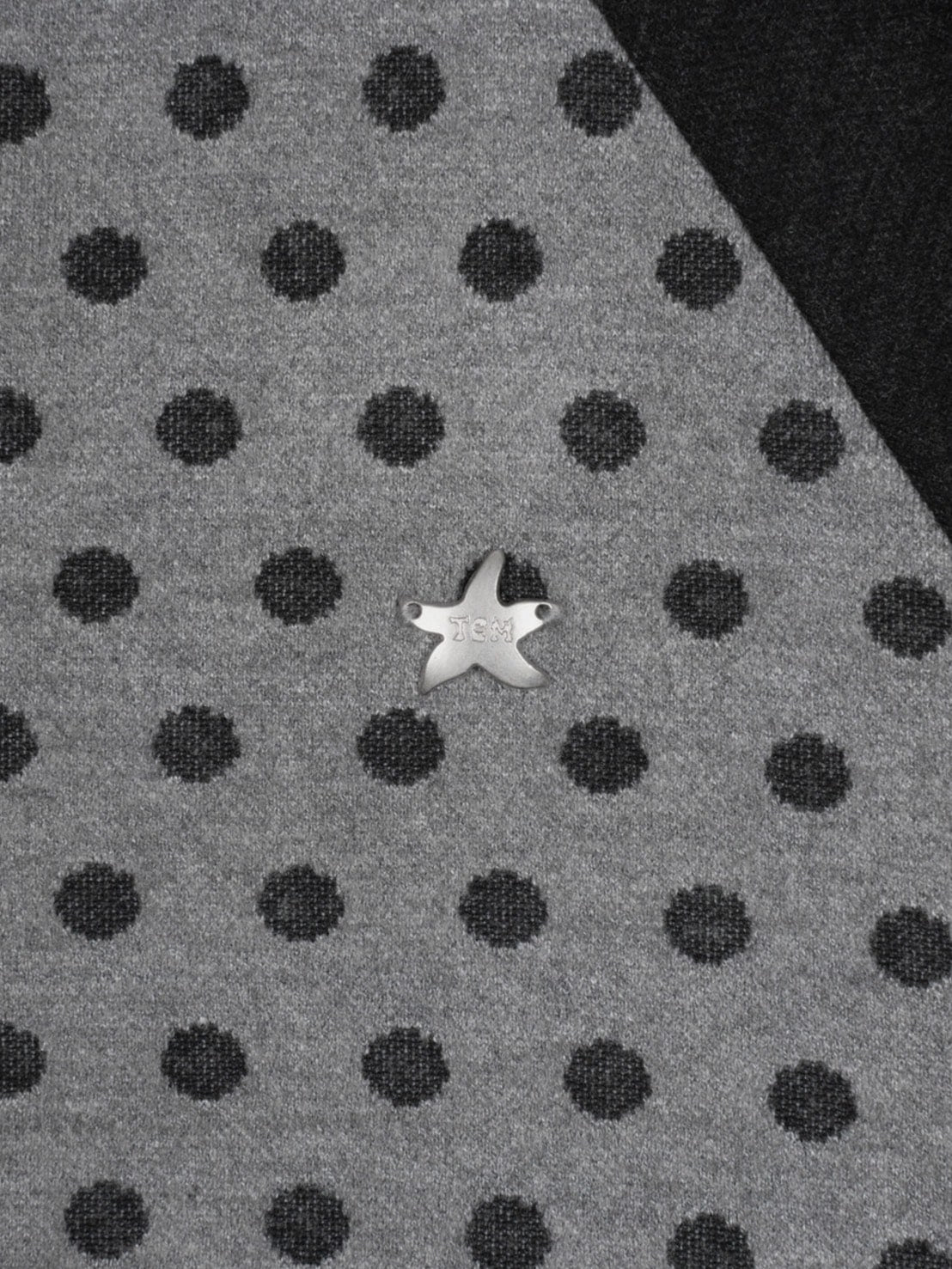 【THECOLDESTMOMENT】TCM dot raglan zip-up