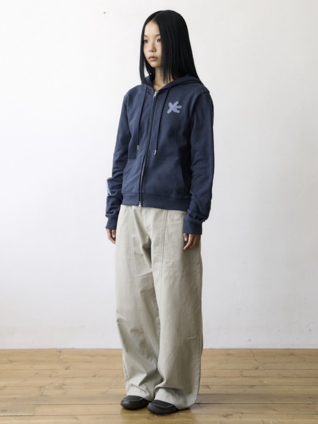 【THECOLDESTMOMENT】TCM tcdmt hooded zip-up