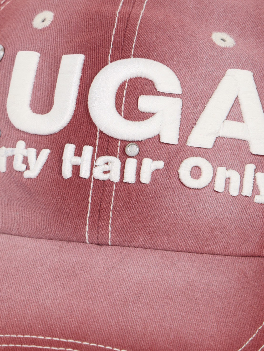 【IUGAMAKARAS】Washed Embroidery Ball Cap