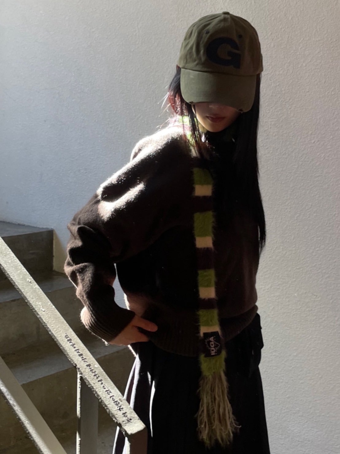 【IUGAMAKARAS】G Needlework Ball Cap