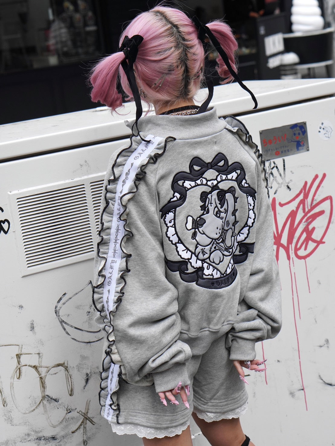 2/8 20:00発売 Pressing限定 【GALFY×kuua】コラボセットアップ (2color)