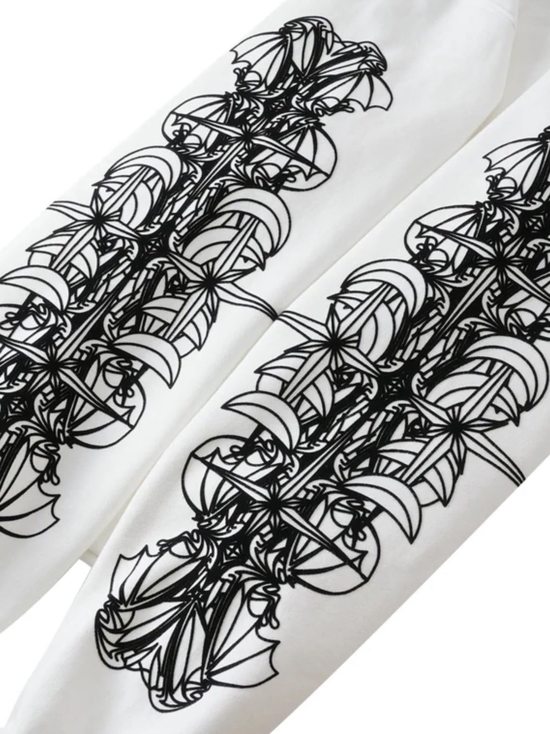 【The Boy Has No Patience】TBHNP LUMINOUS DAWN ASTRAL LOGO ZIP HOODIE / 【ザボーイハズノーペーシェンス】アストラルロゴジップパーカー