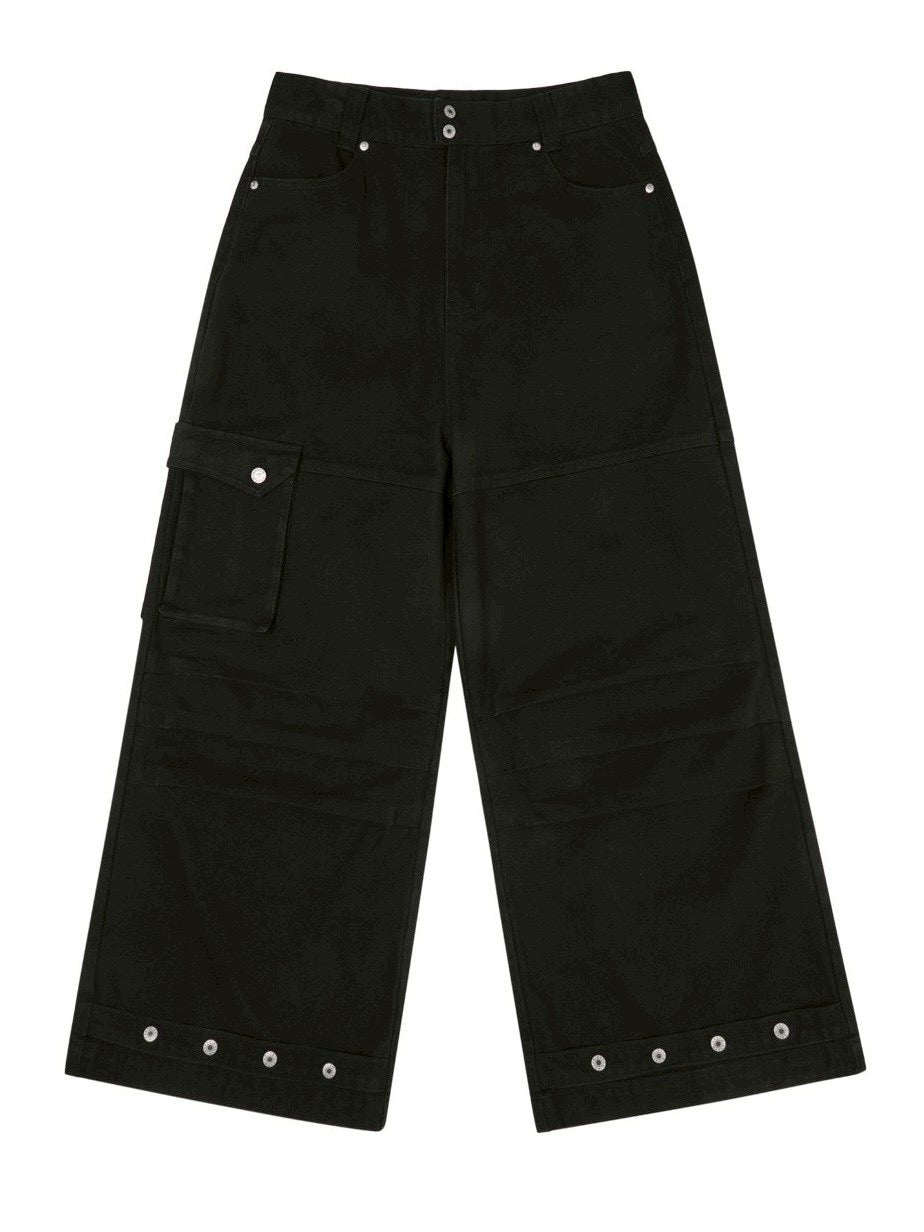 【AAKAM】Cowboy Chaps Cotton Pants