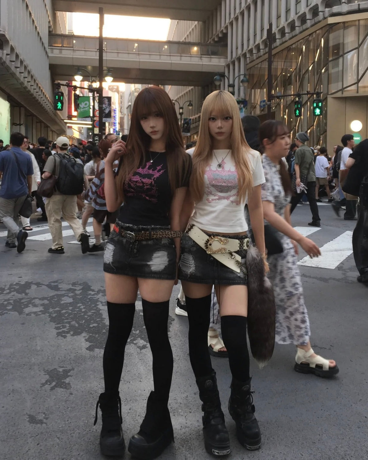 【TYPE SHADE】TYPE BLOKEN HALO SKIRT