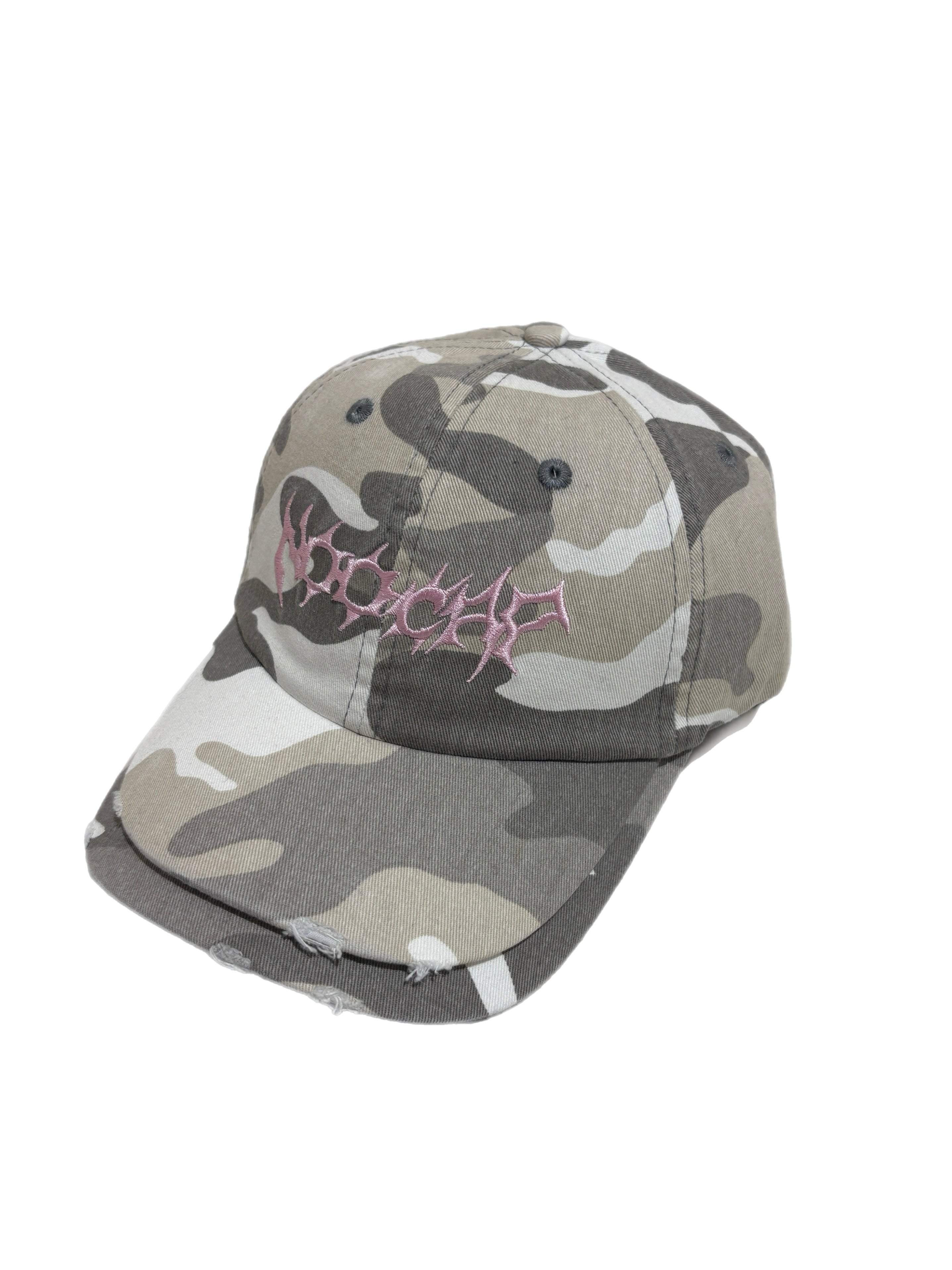 国際配送【BABY09】 y2k camouflage layered cap (2color)