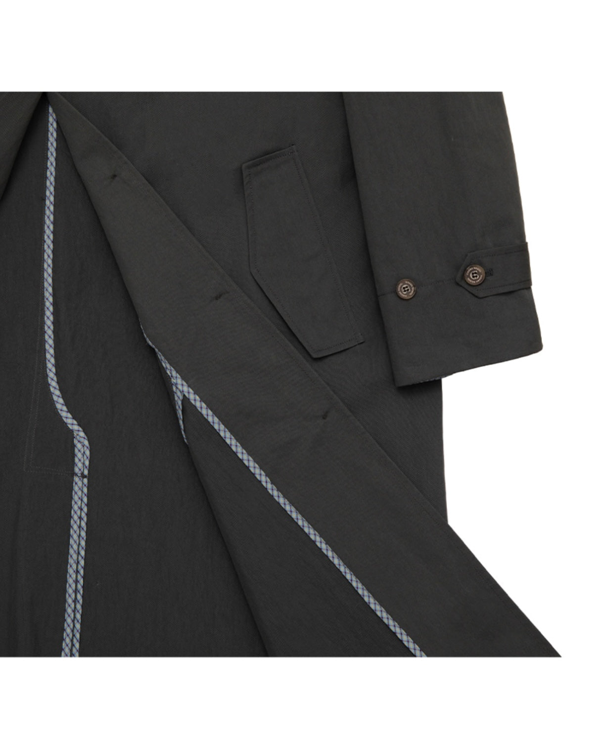 【CRANK】BELTED LONG TRENCH COAT
