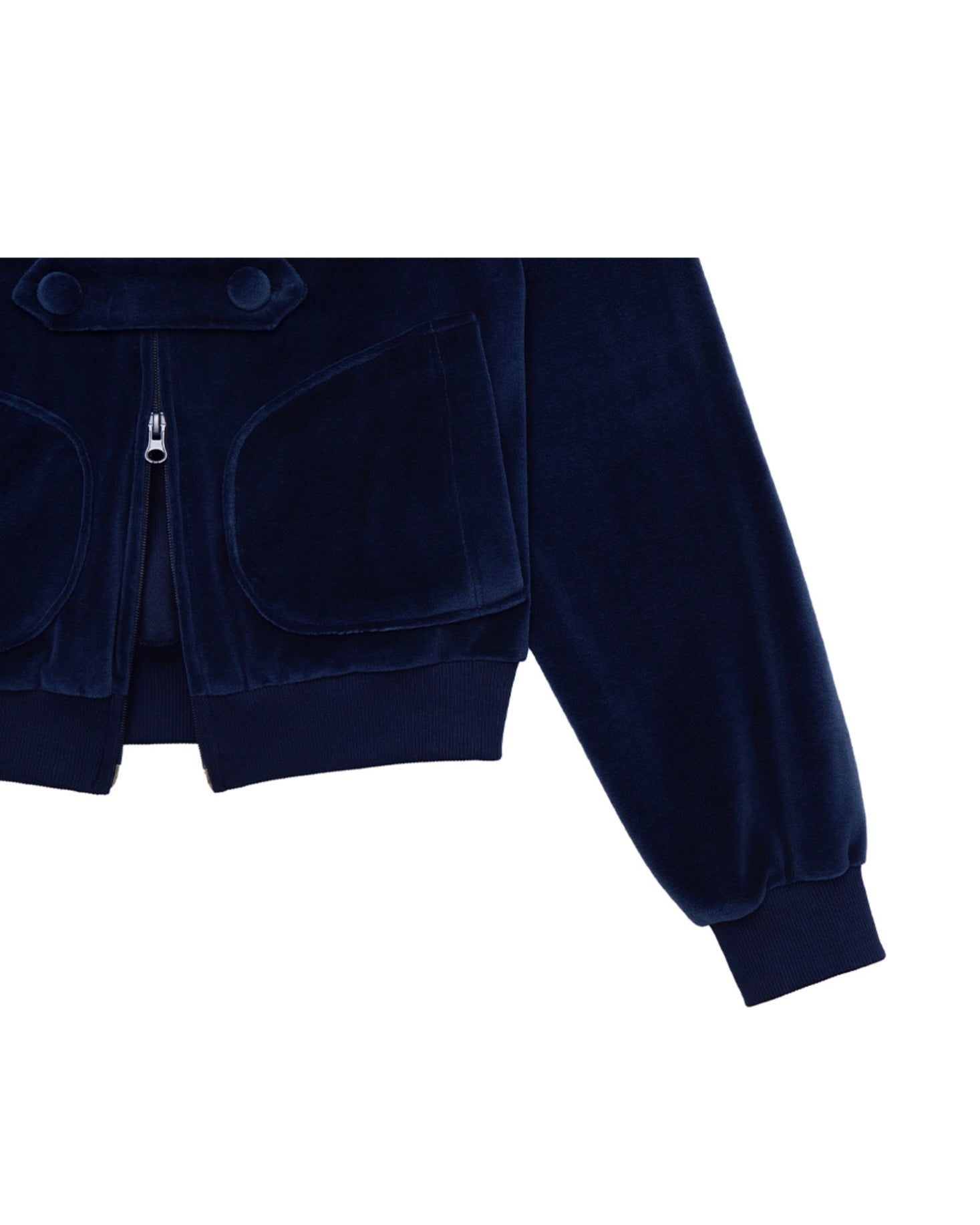 【CRANK】TOGGLE TERRY ZIP-UP