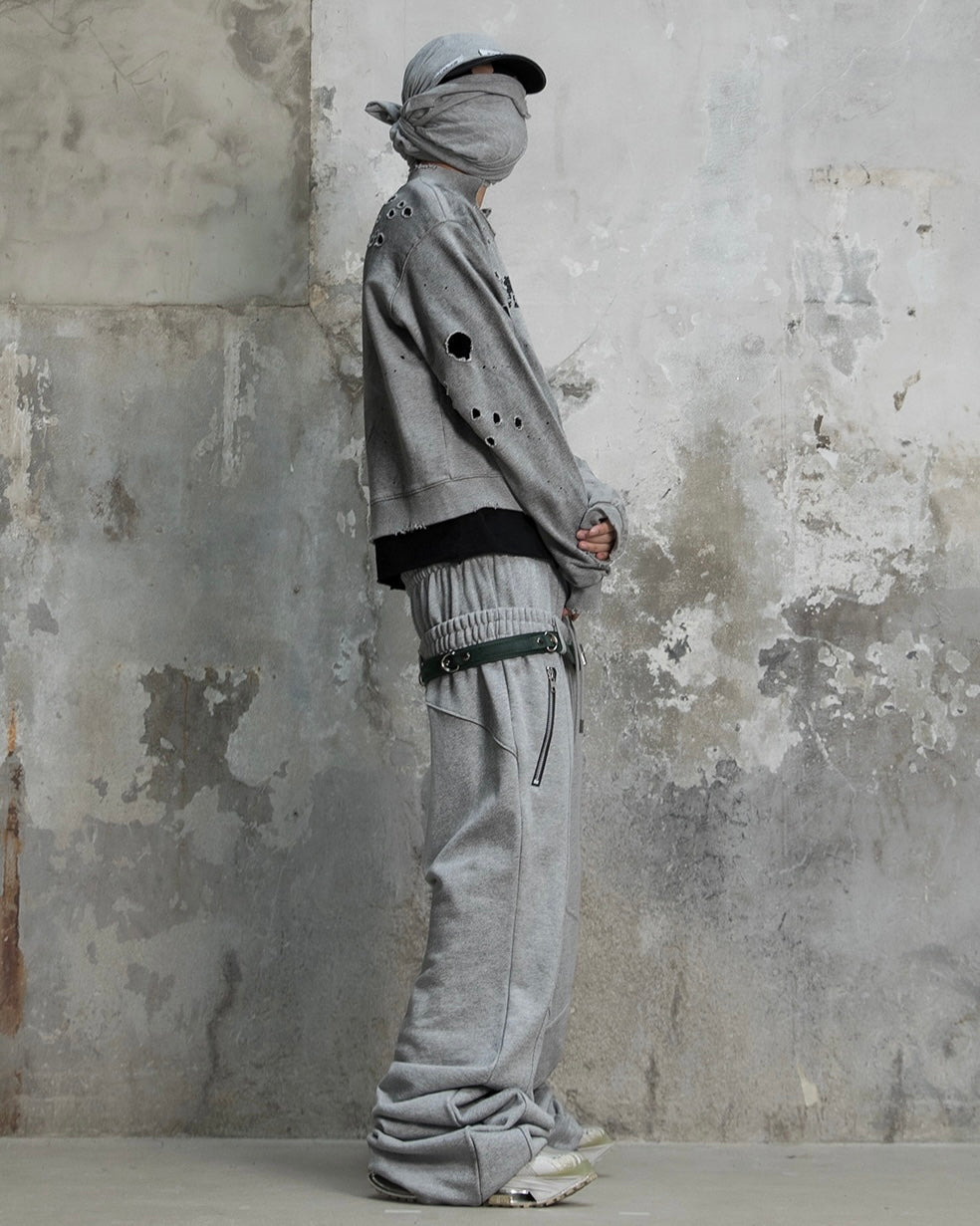【roaringrad】Layered Waist Sweat Pants