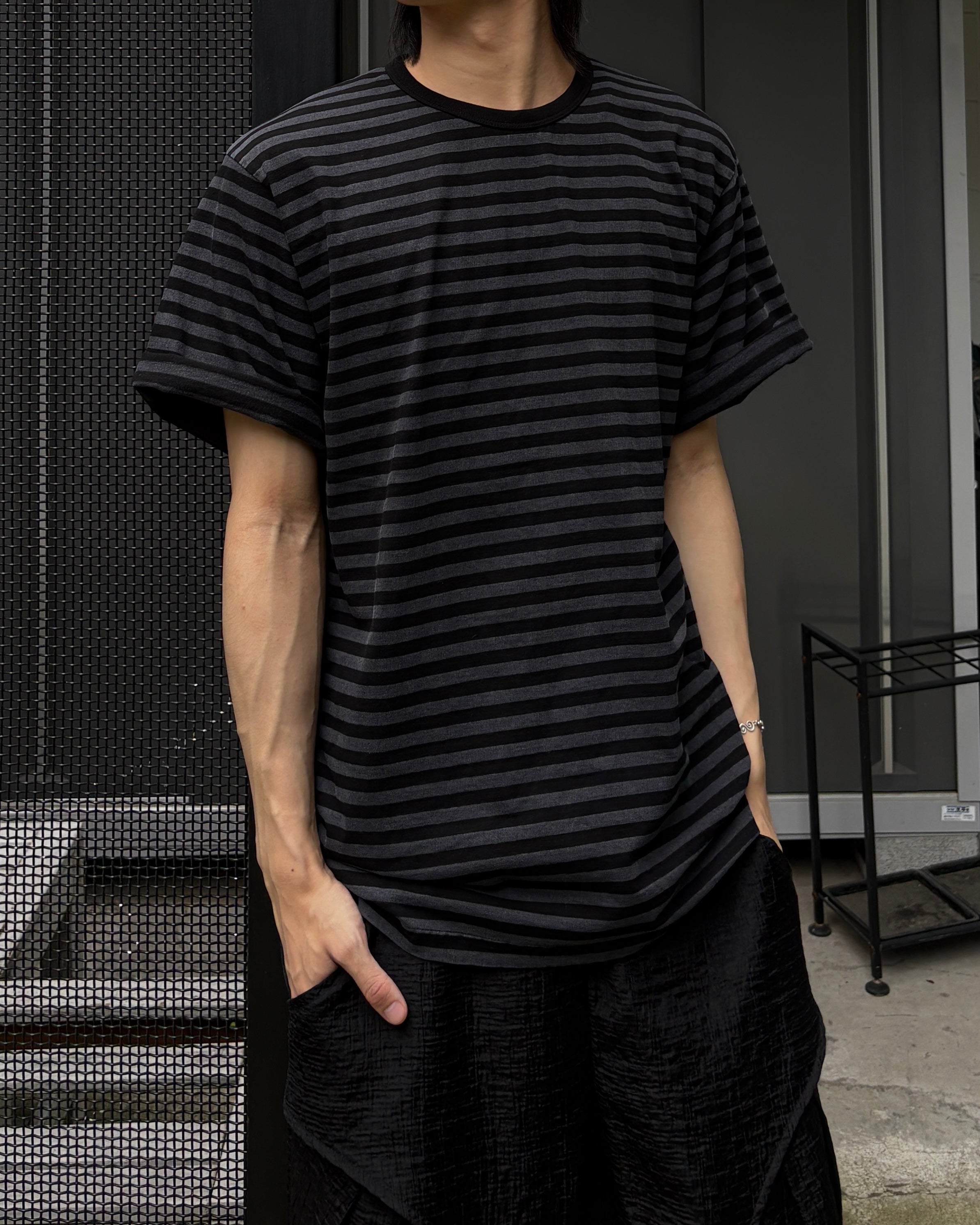 受注制【youll】border tee (3color)