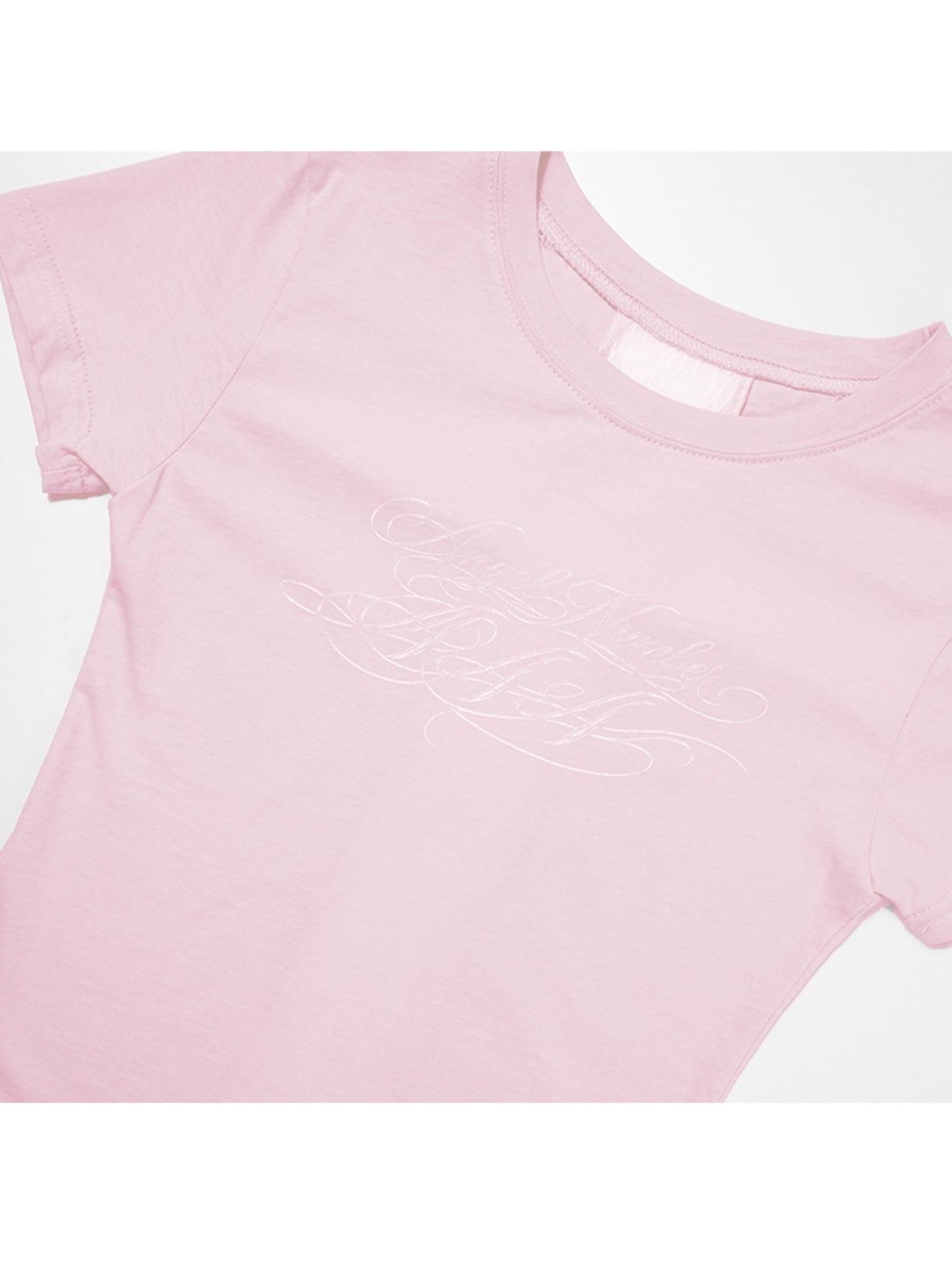 【FANCY CLUB】BACK CROSS TEE