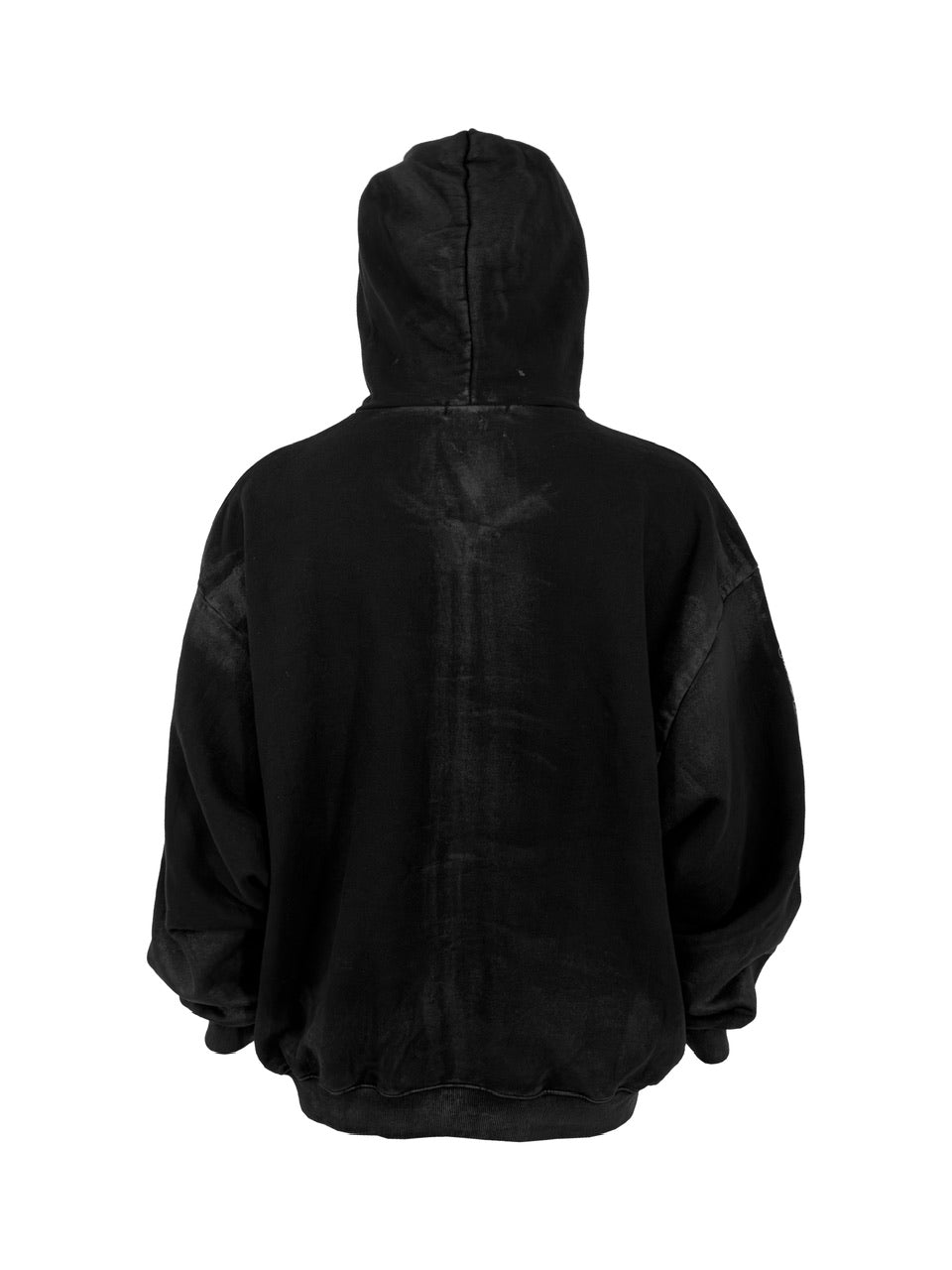 【Rosen Kreuz】COATED SHIELD ZIP UP HOODIE