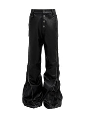 【Rosen Kreuz】MULTI-ZIP GUARD LEATHER PANTS
