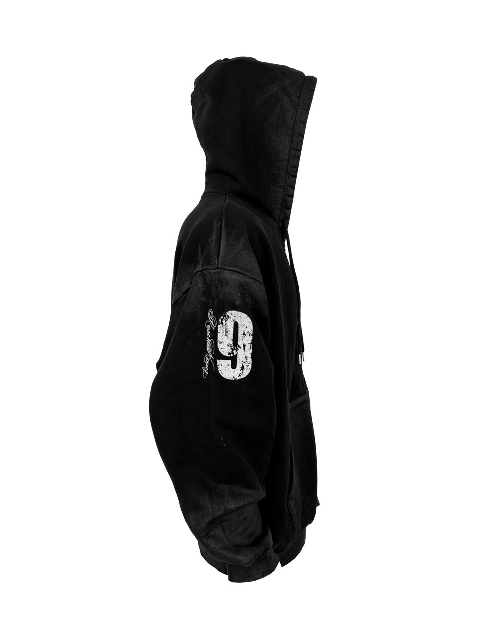 【Rosen Kreuz】COATED SHIELD ZIP UP HOODIE