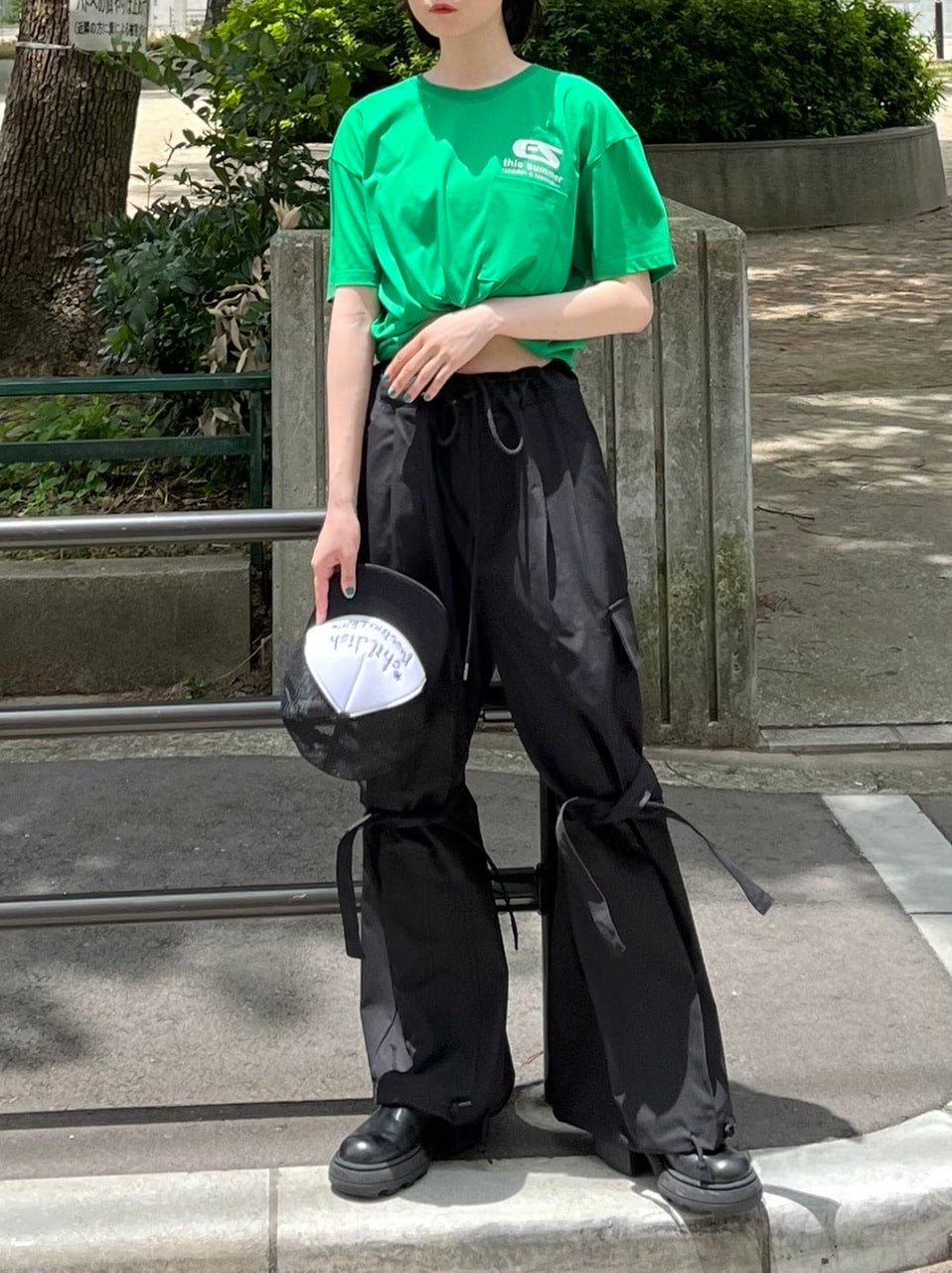 受注制【Chikashitsu +】cargo slacks pants (3color)