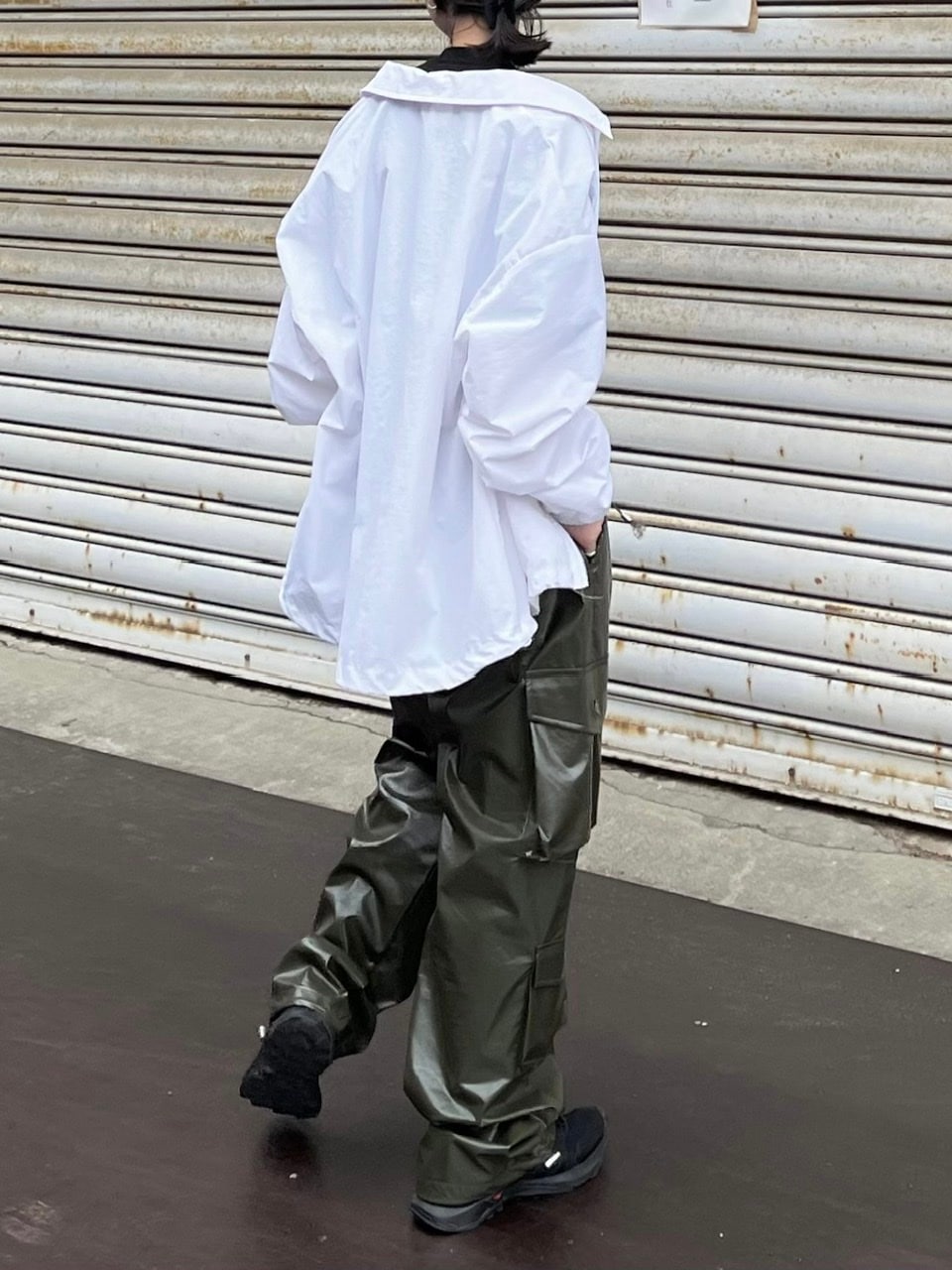 受注制【Chikashitsu +】nylon blouson (4color)