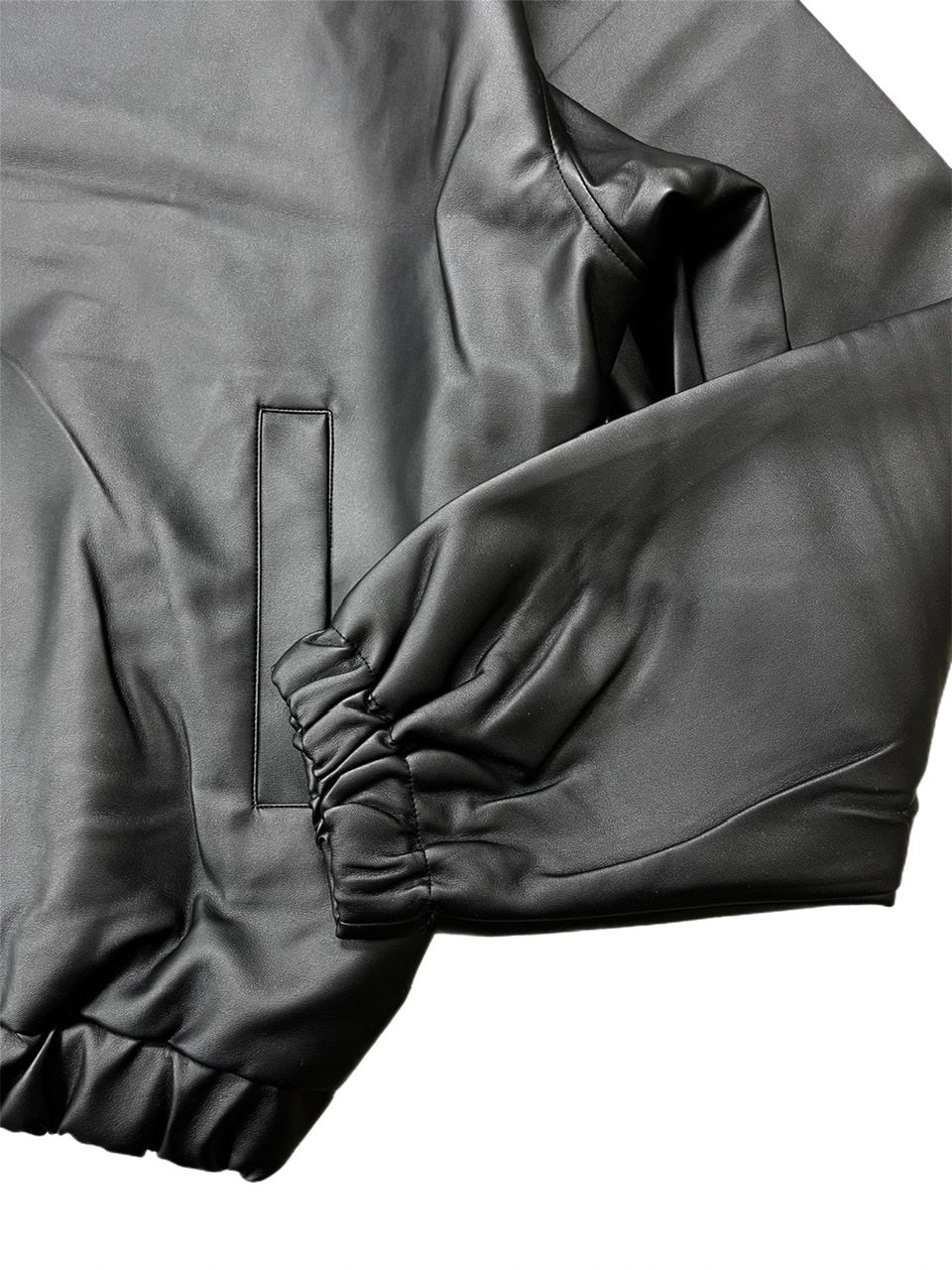 受注制【Chikashitsu +】leather blouson (3color)