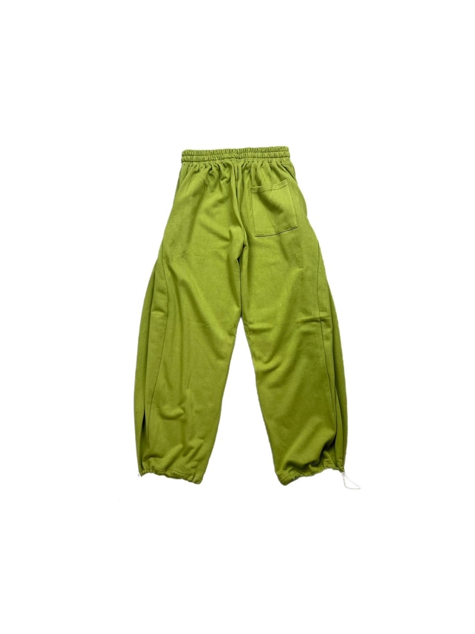 【Chikashitsu +】side button balloon sweat pants (3color)