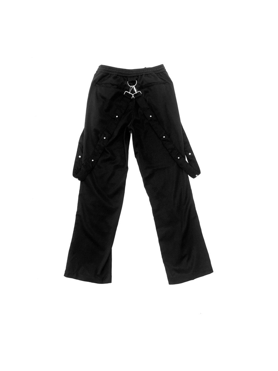 【Bizarre Maiden】strap zipper flared pants (2color)
