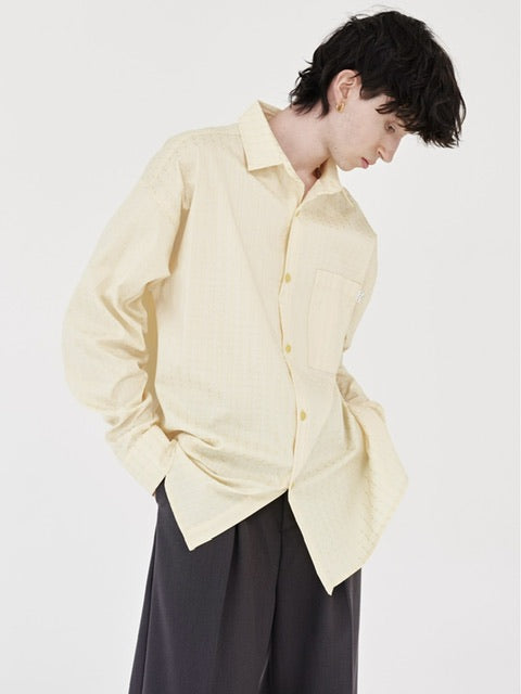 【RE:ON STUDIO】ETHNIC OVERSIZED SHIRT