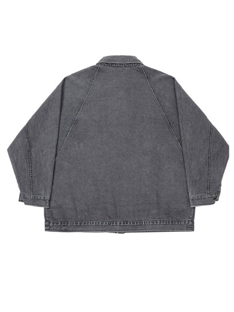 【AJOBYAJO】Batwing Oversized Denim Jacket