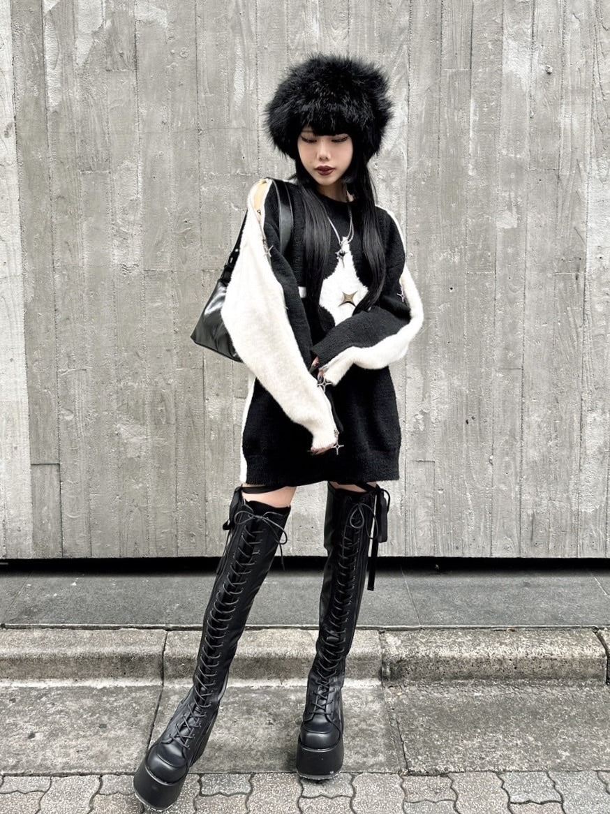 受注制【Never mind the XU】fur hat (5color)