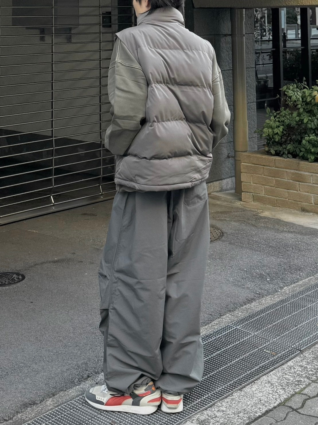 受注制【Chikashitsu +】padded vest (5color)