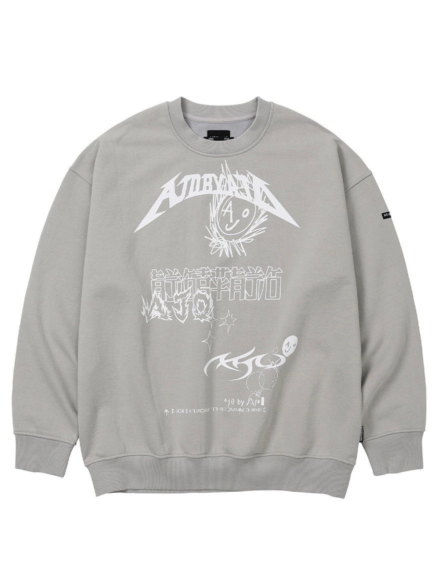 【AJOBYAJO】AJOLICA Collage Sweatshirt