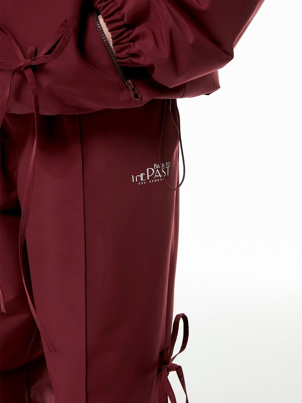 【ESC STUDIO】ribbon training pants