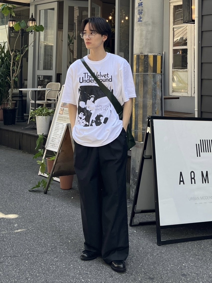 受注制【Chikashitsu +】vegan leather box belt bag (2color)