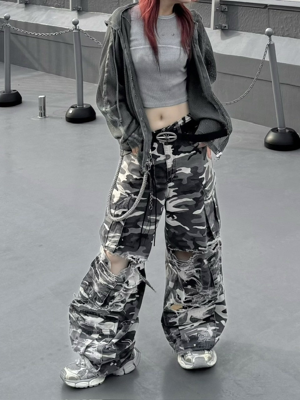 受注制【Never mind the XU】pigment rib crop tee (3color)