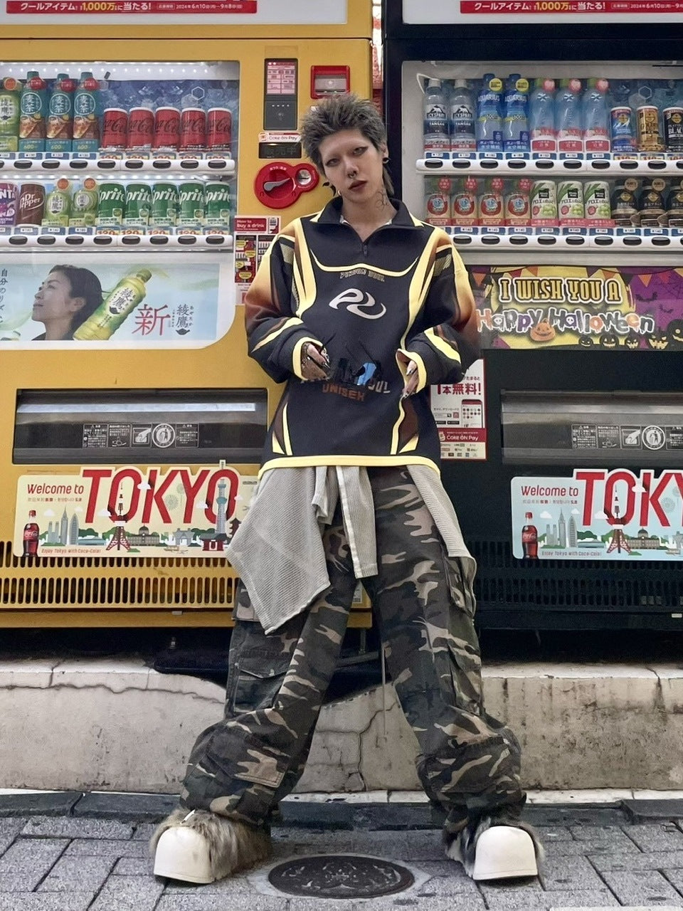 【Never mind the XU】camouflage pants (2color)