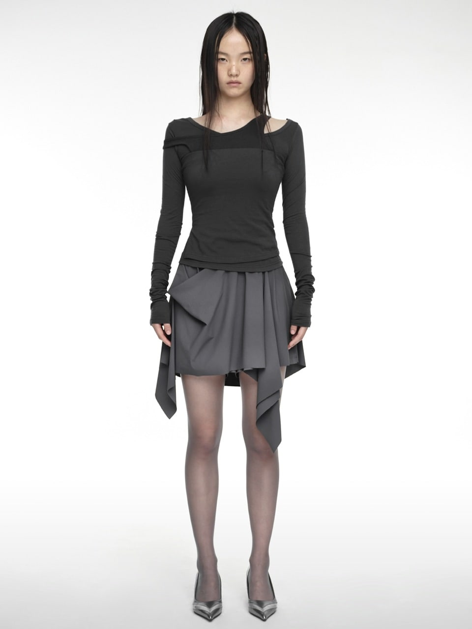 【NACHE】MIXED LAYERED LONG SLEEVE