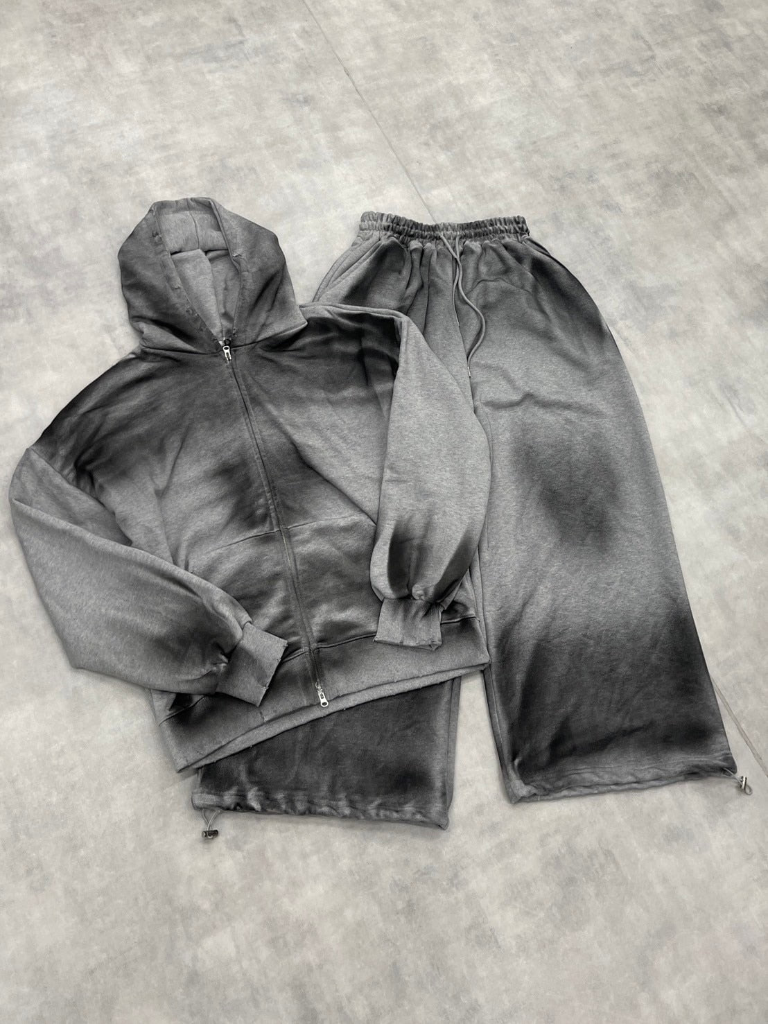 受注制【nmtc +】washing zip up hoodie (3color) / 【エヌエムティーシープラス】ウォッシングジップアップパーカー