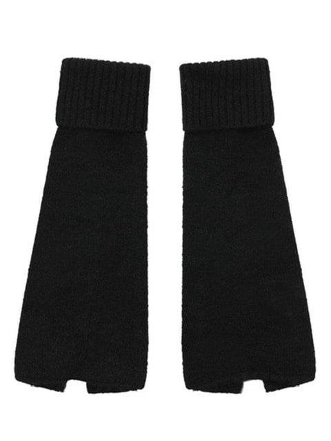 【Miseki seoul】Button knit leg warmer