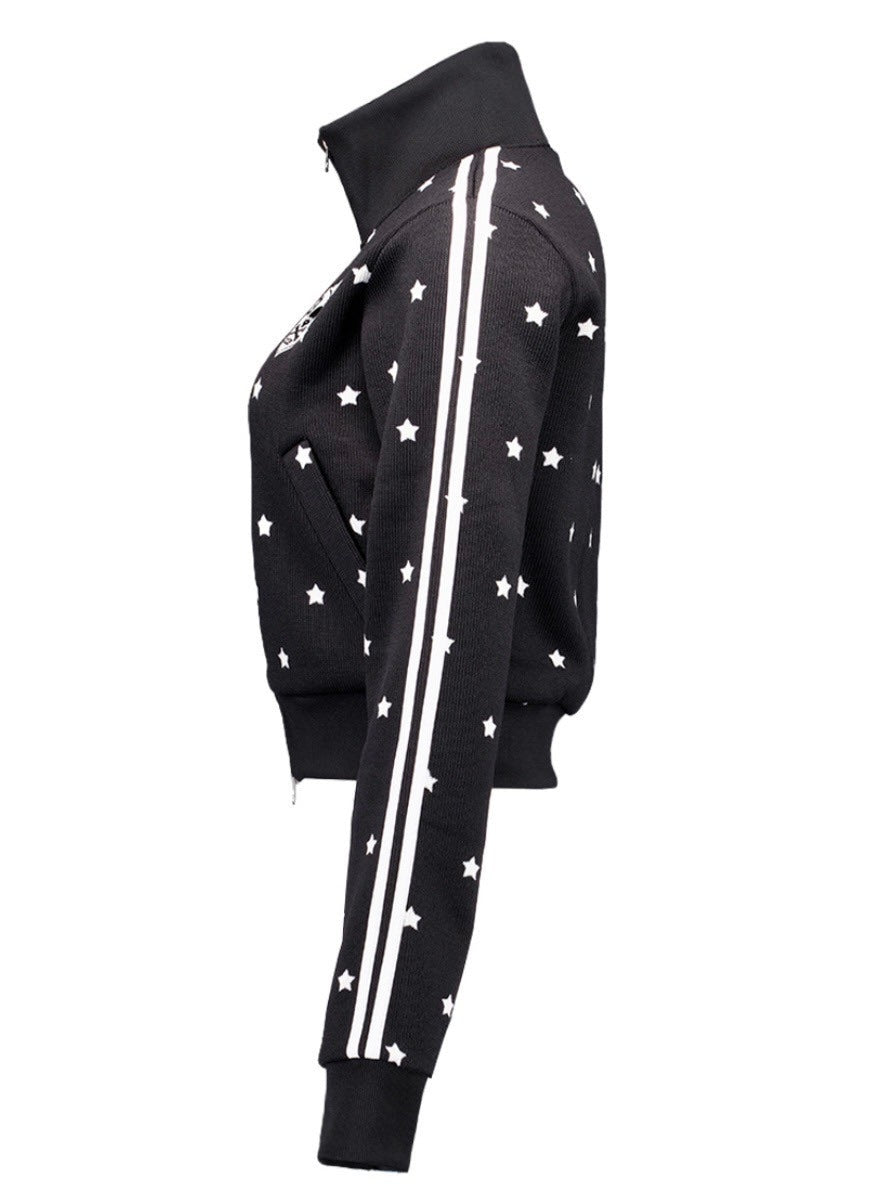 【SETUP‐EXE】STAR SPORTY ZIP-UP / 【セットアップエグゼ】スタースポーティージップアップジャケット