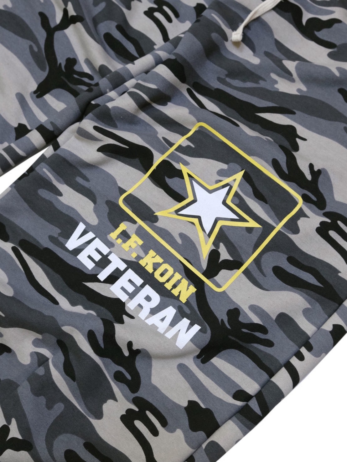 【IFEELLUCKY】Lucky army big sweat pants / 【アイフィールラッキー】ラッキーアーミービックスウェットパンツ