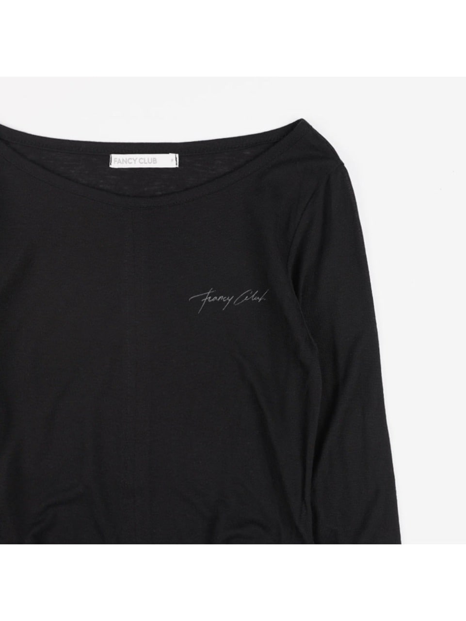 【FANCY CLUB】3-WAY BUTTON LAYERED LONG SLEEVE / 【ファンシークラブ】ボタンベストレイヤード長袖Tシャツ