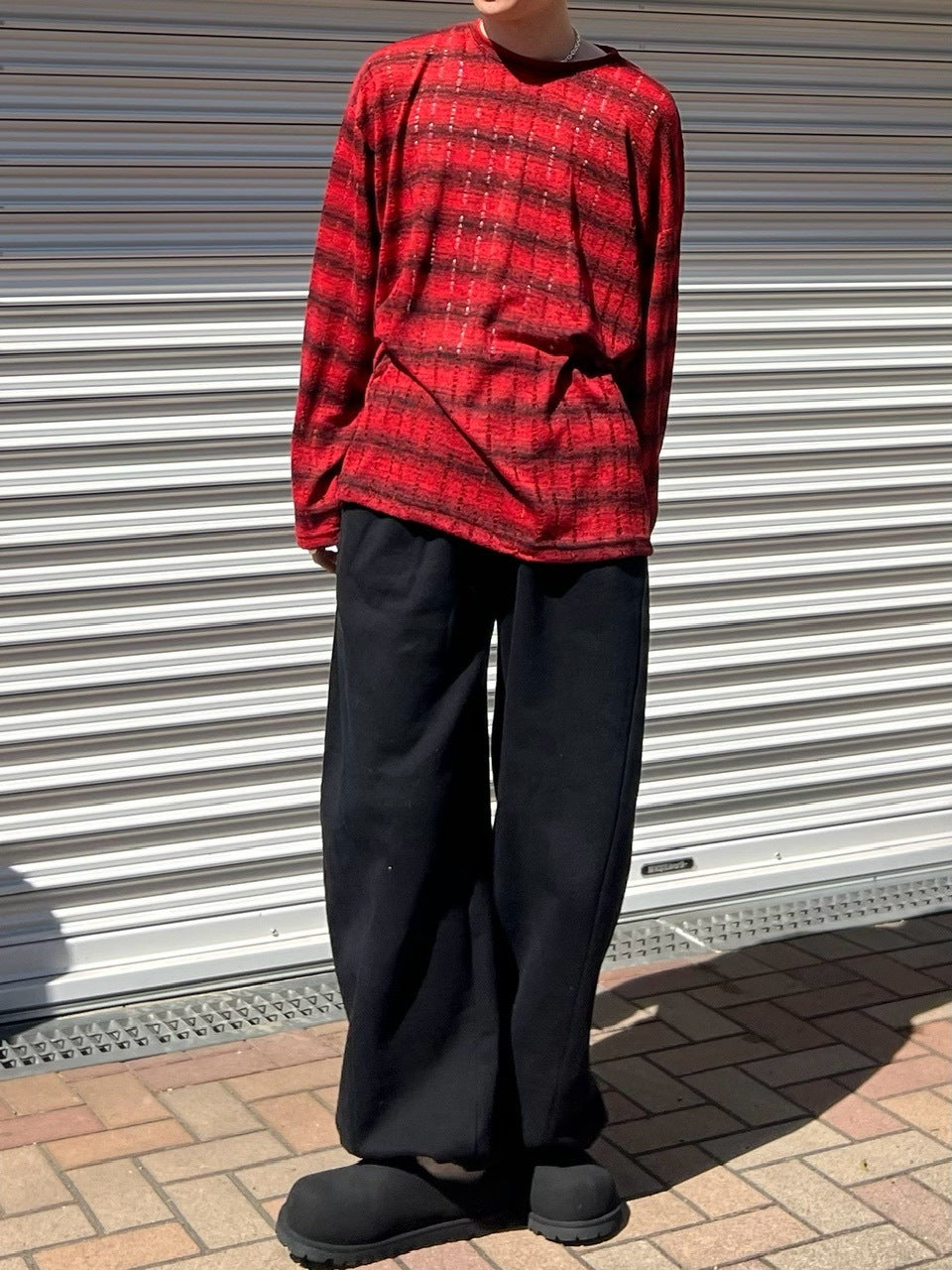 受注制【Chikashitsu +】volume toe suede mule (2color)