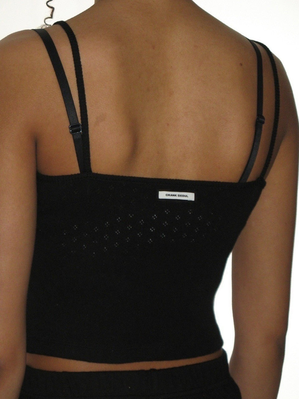 【CRANK】LACE EYELET SLEEVELESS